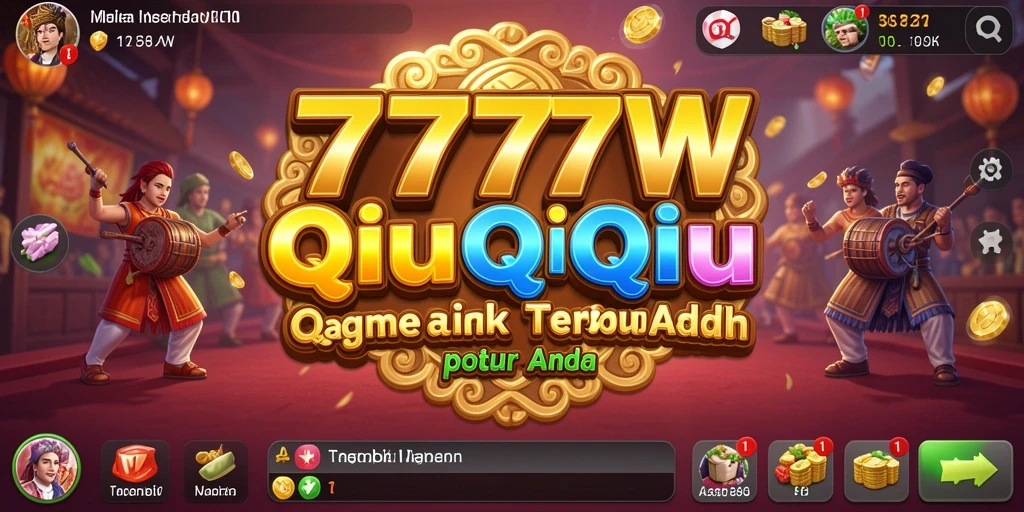 Gameplay seru dan menantang dalam 7777W.