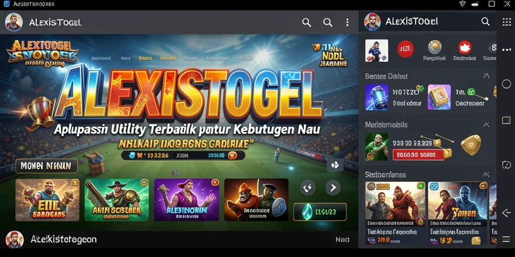 Tampilan antarmuka ALEXISTOGEL yang user-friendly dalam pengaturan tugas.