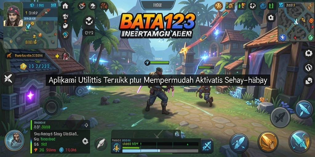 Tampilan antarmuka BATA123 yang simpel dan fungsional.