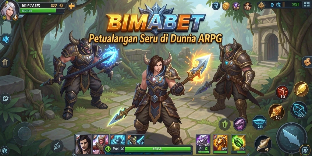 Gameplay mendebarkan di dunia petualangan BIMABET.