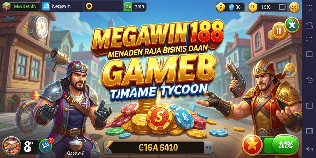 Menampilkan gameplay seru di dunia Tycoon yang penuh strategi.