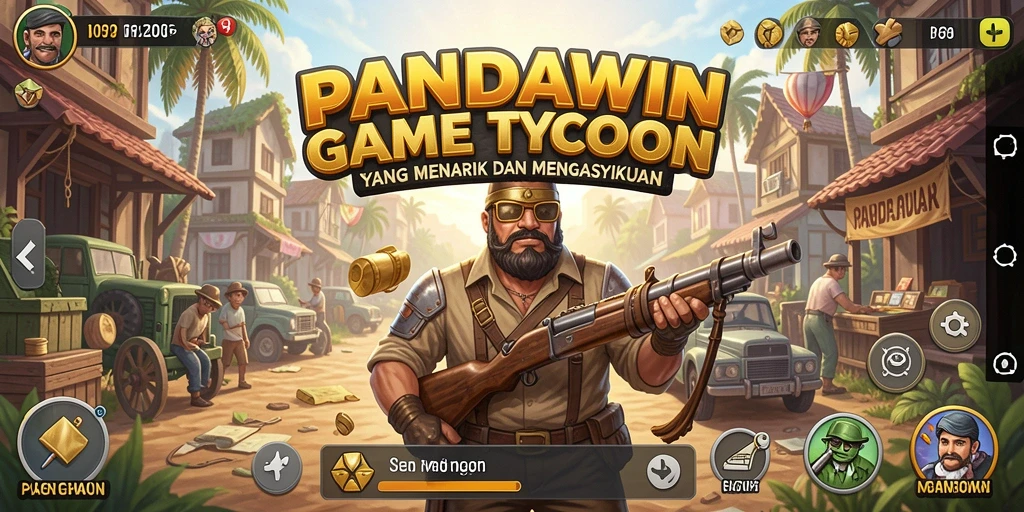 Gameplay seru PANDAWIN yang menantang dan mendebarkan.