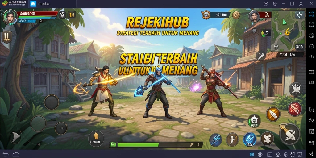 Tampilan menarik dari gameplay REJEKIHUB yang penuh strategi.