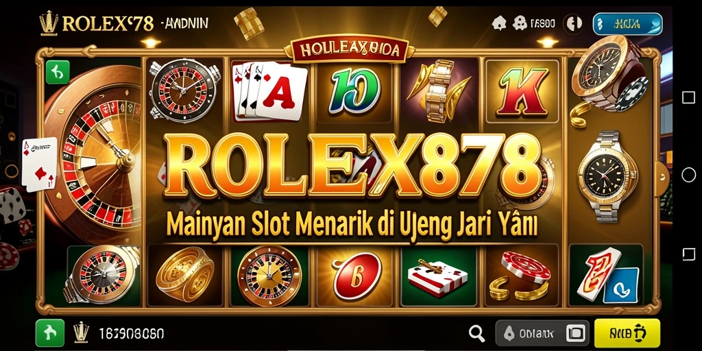 Screenshot gameplay Slot yang menampilkan simbol dan fitur menarik.