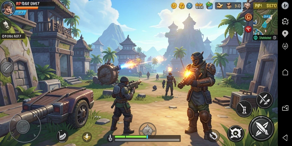 Screenshot utama RP6677 menampilkan gameplay simulasi yang mengasyikkan.