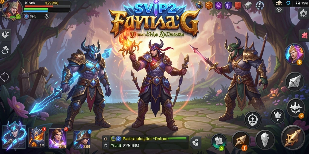 Screenshot menampilkan aksi seru gameplay ARPG di SVIP2.