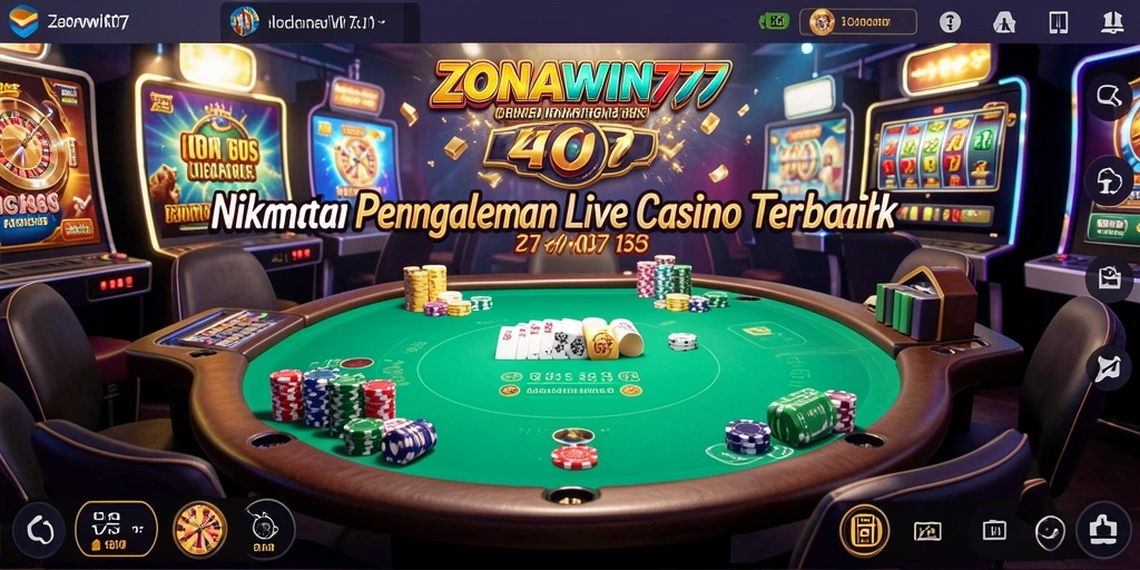 Tampilan gameplay ZONAWIN777 yang mendebarkan dan interaktif.